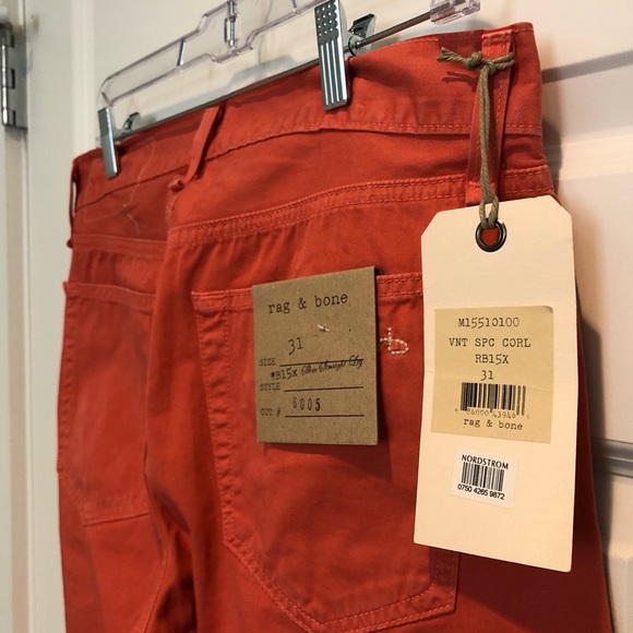 rag & bone “RB15X” Slim Straight Pants - Picture 4 of 5